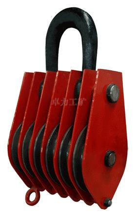 吊環(huán)型六輪滑車，軸套吊環(huán)型六輪滑車，滑車