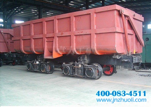 主平巷單側(cè)自倒式礦車(chē)